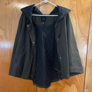 Forever 21 Poncho Jacket with Hood
